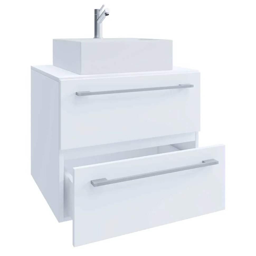 Waschtisch in Weiß - hängend - Ipsum