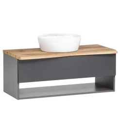 Waschtisch mit Aufsatzbecken für die Wand - Breznia