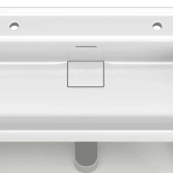 Waschtisch mit Becken für zwei Armaturen - Ostoro