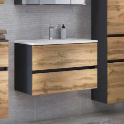 Waschtisch mit Becken für Wandmontage - Endely