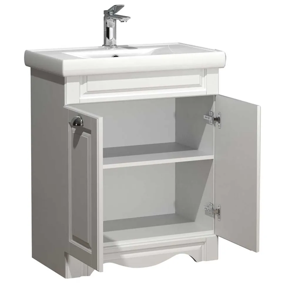 Waschtisch mit Doppeltür und Becken - Akira