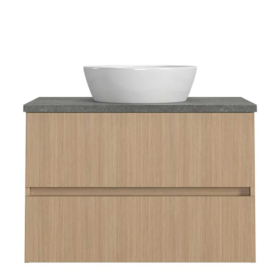 Waschtisch mit einem Aufsatz-Waschbecken - Leitha