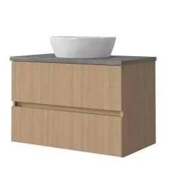 Waschtisch mit einem Aufsatz-Waschbecken - Leitha