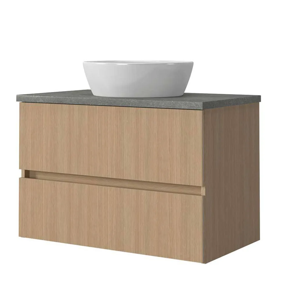 Waschtisch mit einem Aufsatz-Waschbecken - Leitha