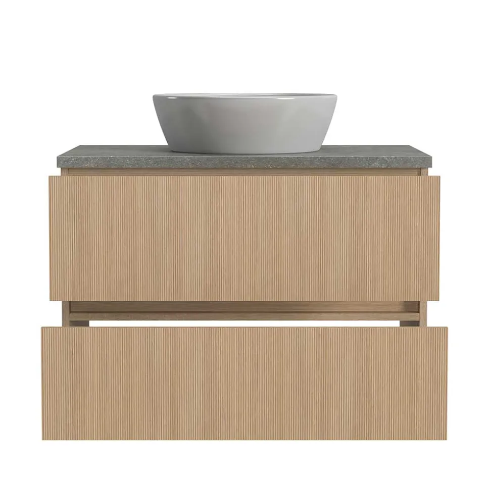 Waschtisch mit einem Aufsatz-Waschbecken - Leitha