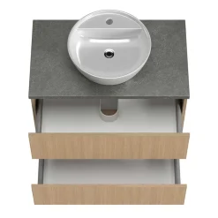 Waschtisch mit einem Aufsatz-Waschbecken - Leitha