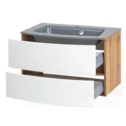 Waschtisch mit Glas Einlassbecken - Neuvana