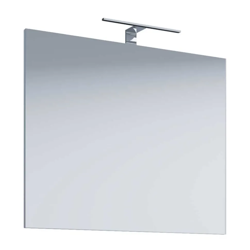 Waschtisch mit LED Spiegel Set - Ipsum (zweiteilig)