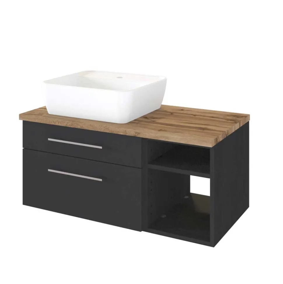 Waschtisch mit Regal & Schubladen - Estregos