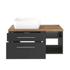 Waschtisch mit Regal & Schubladen - Estregos