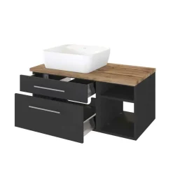 Waschtisch mit Regal & Schubladen - Estregos