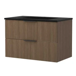 Waschtisch mit schwarzem Einbaubecken - Ucaida