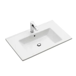 Waschtischkonsole in Holzoptik - Lemi