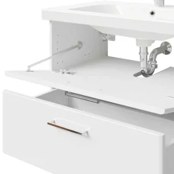 Waschtischkonsole in Weiß - Bahare