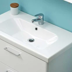 Waschtischkonsole in Weiß - Bahare