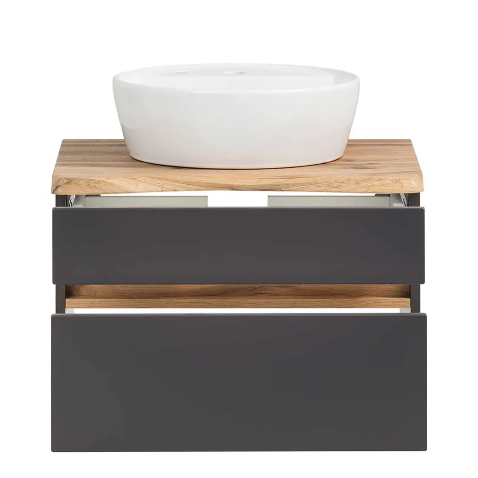 Waschtischkonsole mit Aufsatzbecken - Agiruan