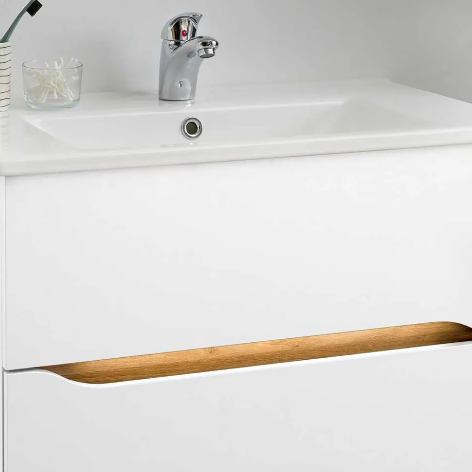 Waschtischkonsole mit LED Licht - Zenata