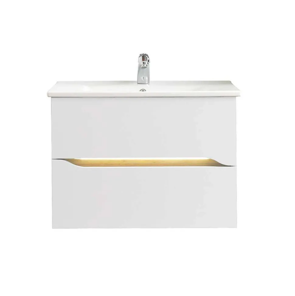 Waschtischkonsole mit LED Licht - Zenata