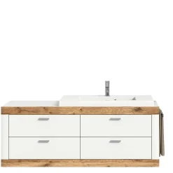 Waschtischkonsole mit Waschbecken und Handttuchhalter - Hihat