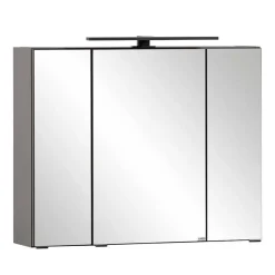 Waschtischkonsole und Spiegelschrank Set - Novelya (zweiteilig)