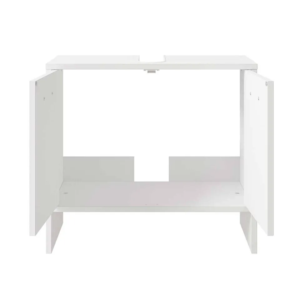 Waschtischunterbau in Weiß - Vaola