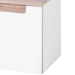 Waschtischunterschrank Tymos in Weiß Hochglanz
