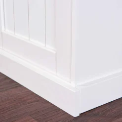 Weiß Brauner Buffetschrank aus Kiefernholz - Vatina