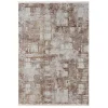 Weicher Kurzflor Teppich mit Vintage Optik - Stick