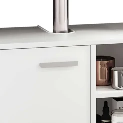 Weiße Badeinrichtung Set - Gransov (vierteilig)