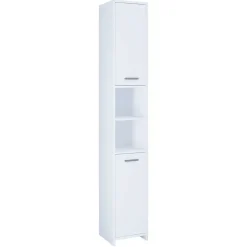 Weiße Badeinrichtung Set - Gransov (vierteilig)