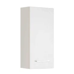 Weiße Badezimmermöbel Einrichtung - Lasdias (fünfteilig)