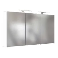 Weiße Doppelwaschplatz Kombi - Vandan (zweiteilig)