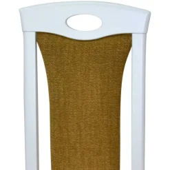 Weiße Esszimmergruppe für 4 Personen - Calasso (fünfteilig)