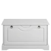 Weiße Flurbank mit Schuhklappe - Vesrav