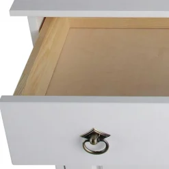 Weiße Flurmöbel im Landhausstil - Vesrav (dreiteilig)