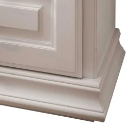 Weiße Nachtkommode im Country Style - Beato