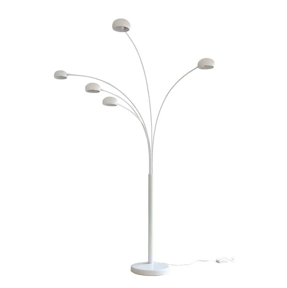 Weiße Stehleuchte 5-flammig - Macaren
