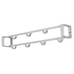 Weiße Wandgarderobe & Schuhbank - Torosma I (zweiteilig)