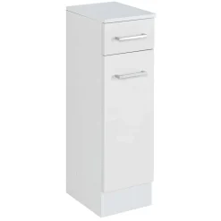 Weißer Badschrank mit Sockel Fuß - Skiranov I