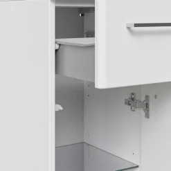 Weißer Bad-Unterschrank für Wandmontage - Bahare