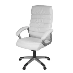 Weißer Bürosstuhl in modernem Design - Vandato