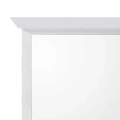 Weißer Flurspiegel im Landhausstil - Chelles