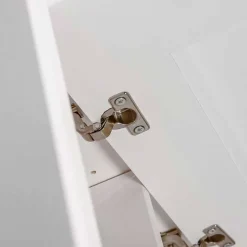 Weißer Landhaus Nachtschrank 1-türig - Presto