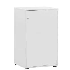 Weißer Office Aktenschrank 168 cm hoch - Empire