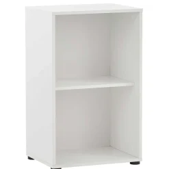 Weißer Office Aktenschrank 168 cm hoch - Empire