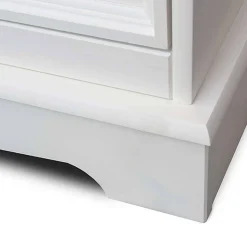 Weißer Schlafzimmerschrank im Landhausstil - Indico