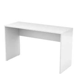 Weißer Schreibtisch optional mit Rollcontainer - Evensa