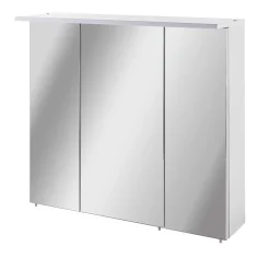 Weißer Spiegelschrank für das Bad - Yuliva