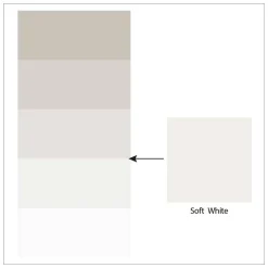 Weißer Universalschrank aus Metall - Elyett