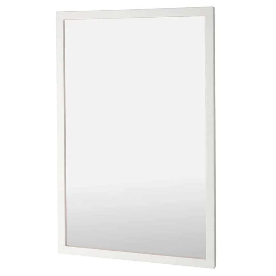 Weißer Wandspiegel rechteckig - Gorfu